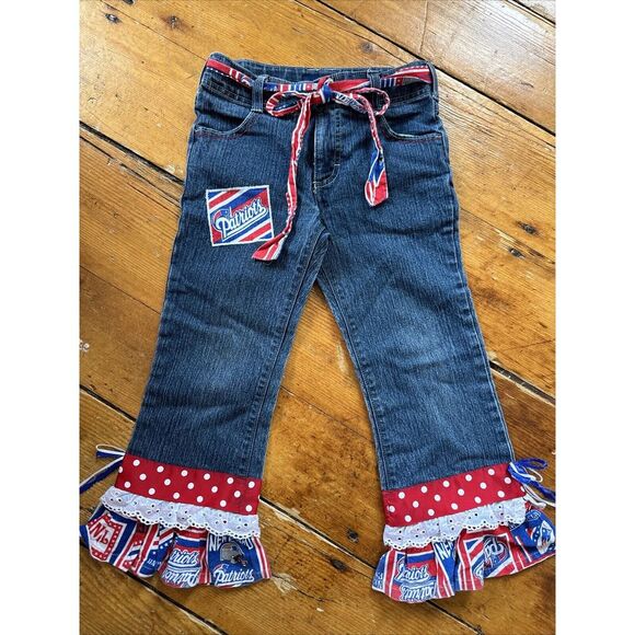 OshKosh B'gosh Other - Custom NFL Jeans New England Patriots - Osh Kosh B'gosh Sz 6